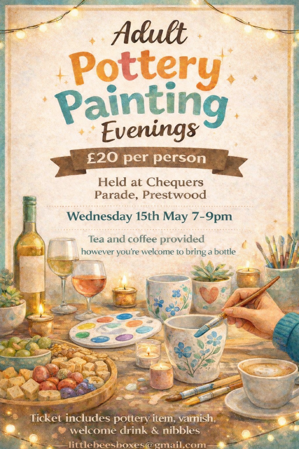 Adult Pottery Painting