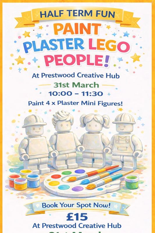 Half Term Lego Painting Workshop - Prestwood Creative Hub