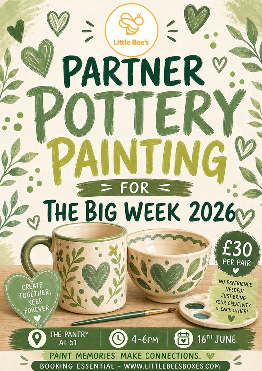 The Big Week - Partner Pottery Painting